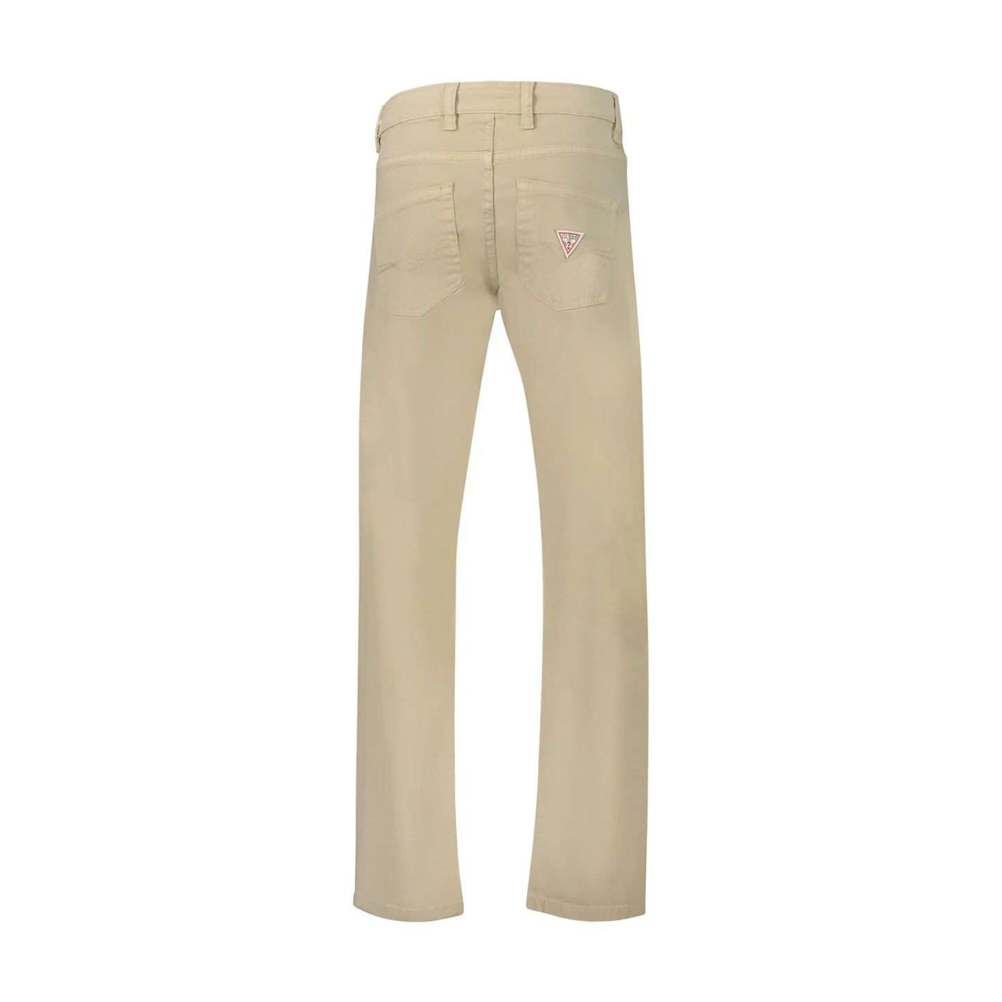Guess Jeans Pantaloni Bambino beige Logo - vista 2
