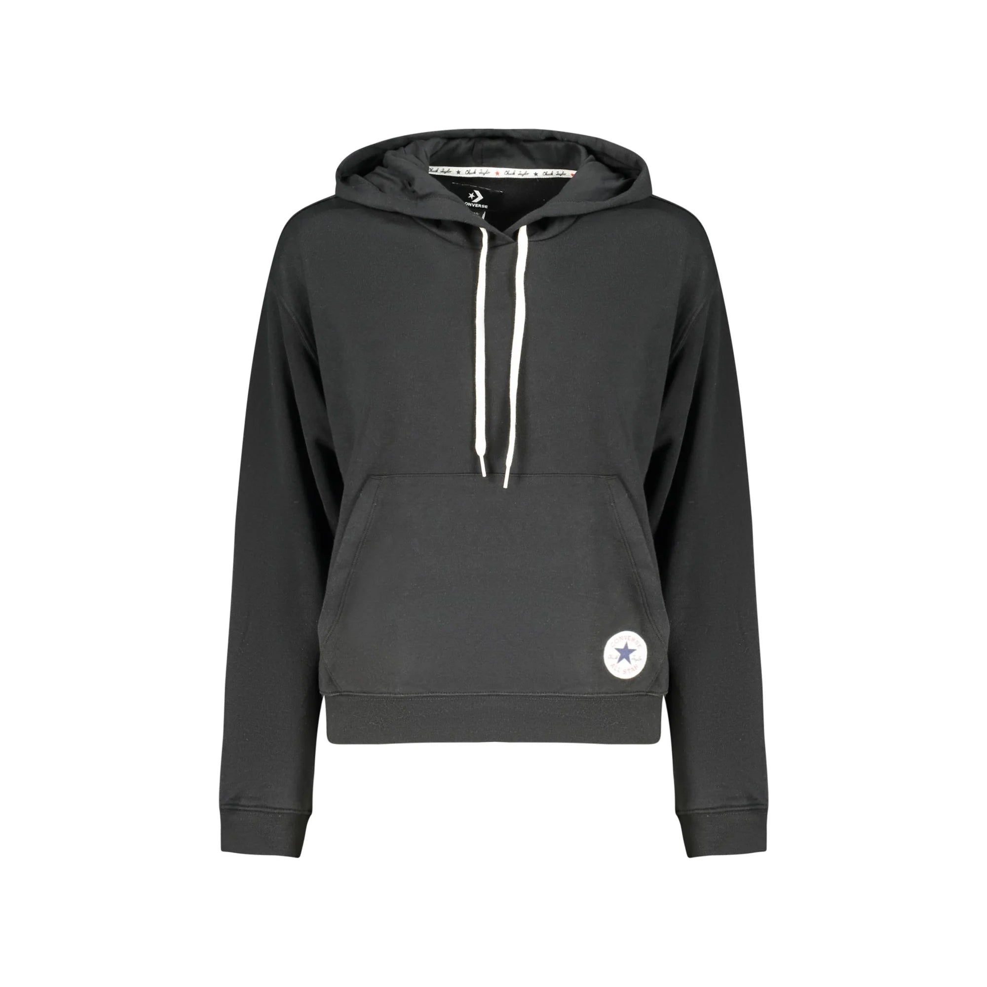 CONVERSE FELPA SENZA ZIP DONNA NERO