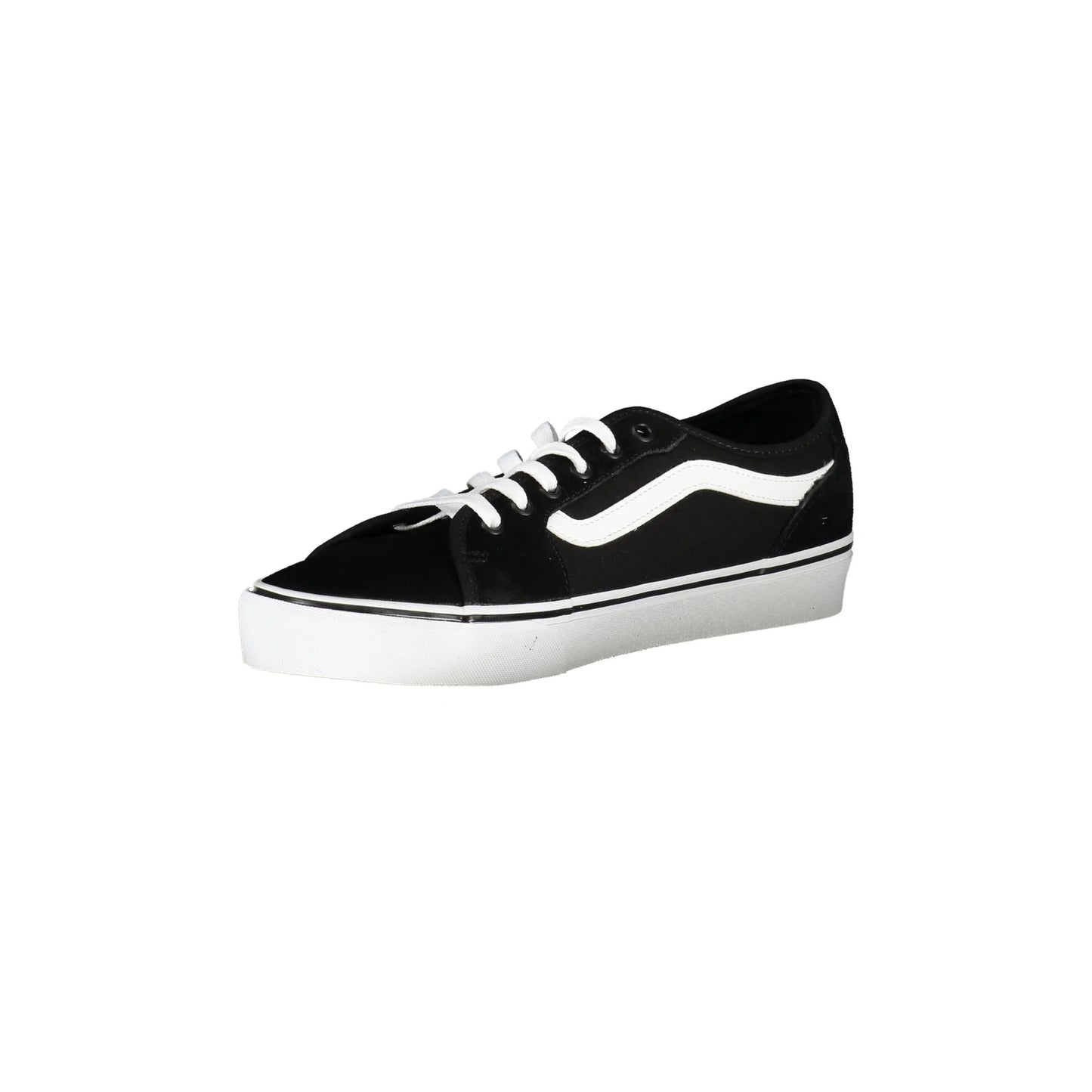 Vans Sneakers Uomo Nere Dettagli a Contrasto Logo nero - vista 3