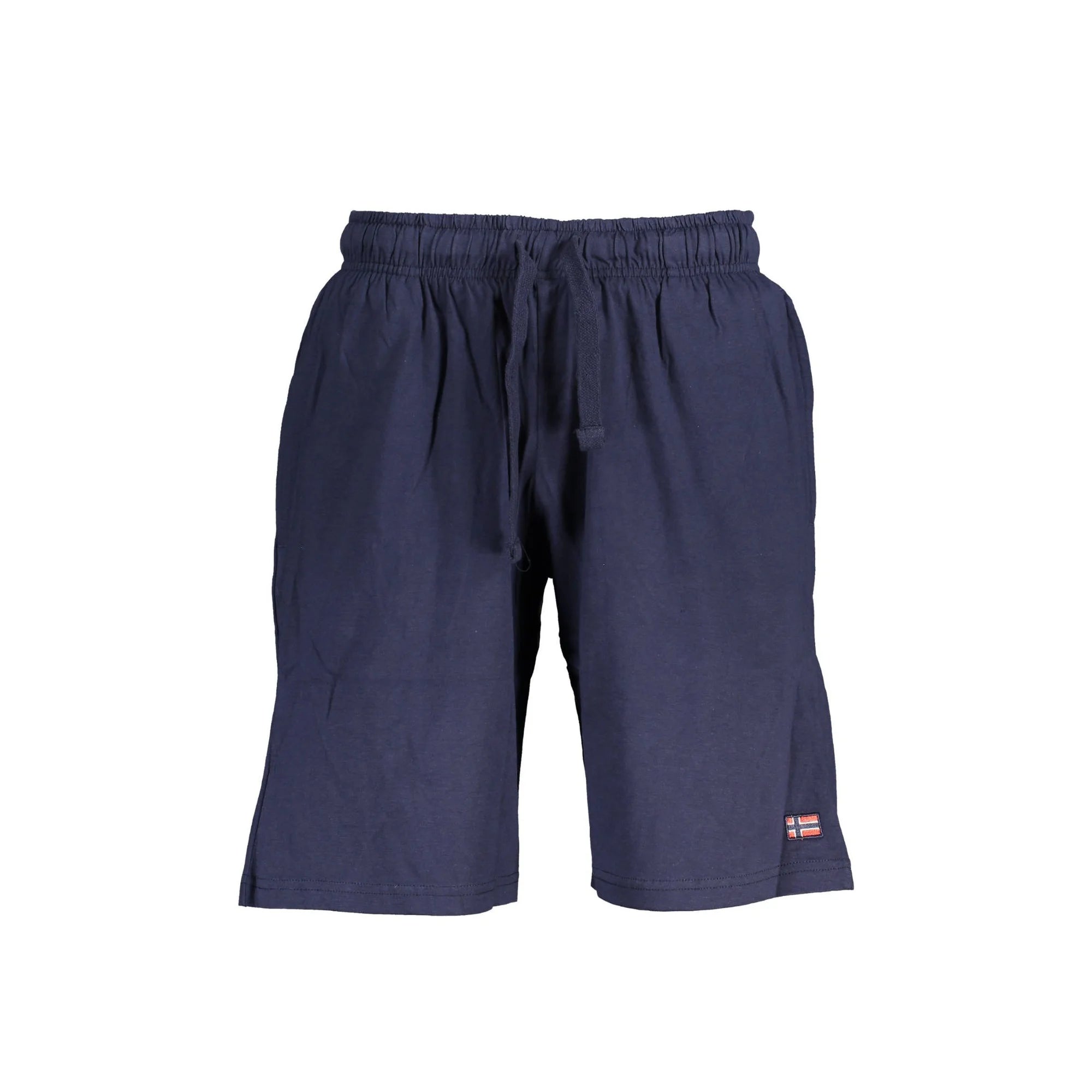 Norway 1963 Short Pantaloni Bermuda Uomo Blu Applicazione - foto prodotto