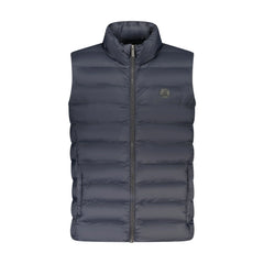 U.S. Grand Chaleco Hombre Azul 100 Gr Ligero Cremallera Logo