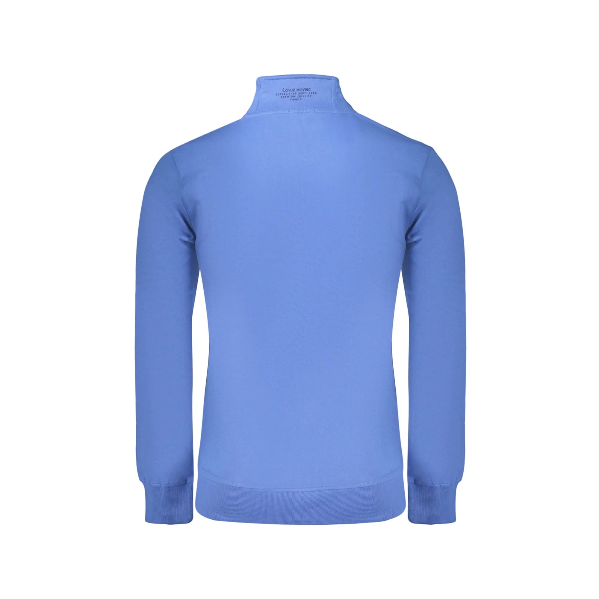 COVERI MOVING FELPA CON ZIP UOMO BLU