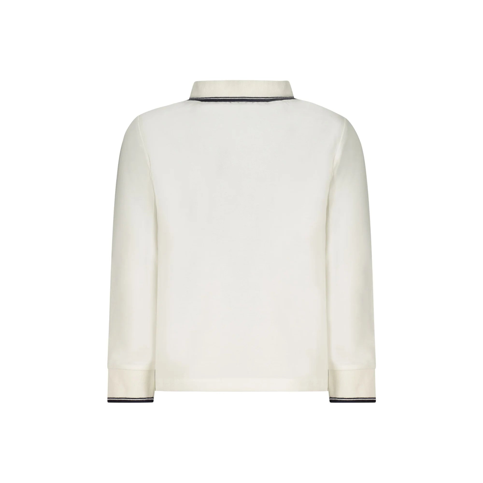 NORTH SAILS POLO MANICHE LUNGHE BAMBINO BIANCO