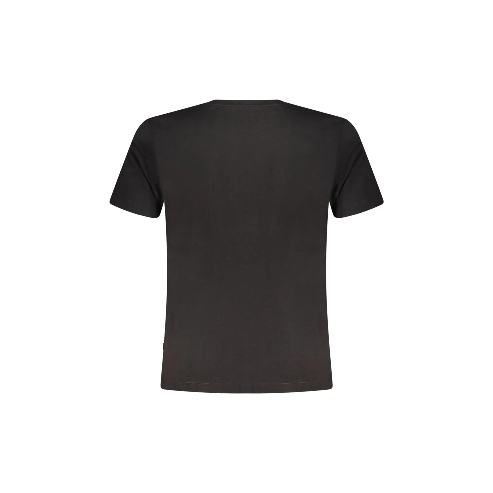 GUESS JEANS T-SHIRT MANICHE CORTE UOMO NERO