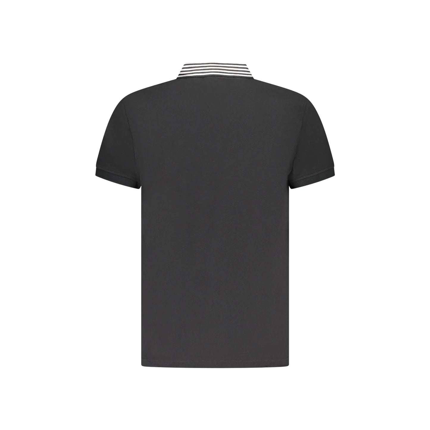 Cavalli Class Polo Maniche Corte Uomo Nera Stampa Logo nero - vista 2
