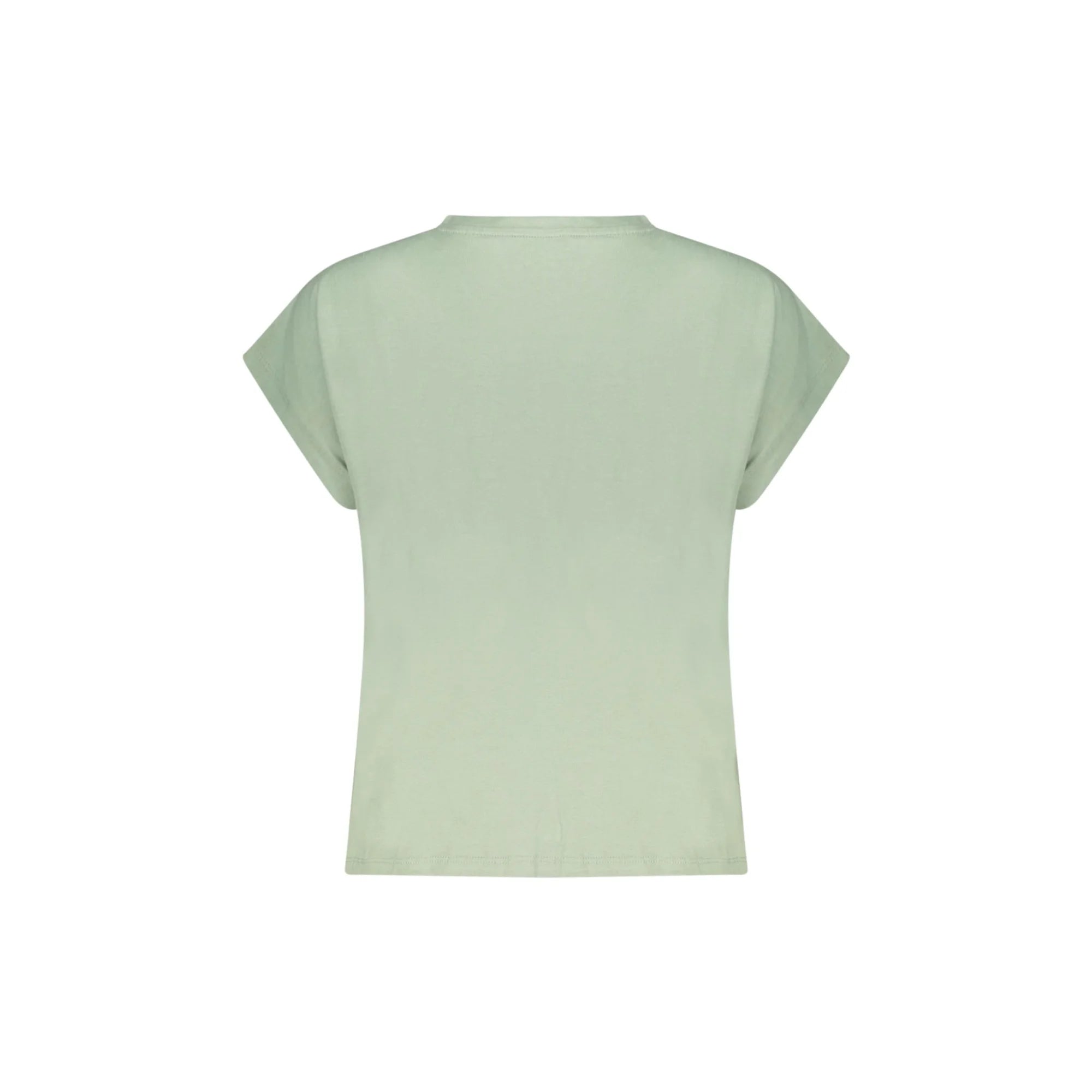 PEPE JEANS T-SHIRT MANICHE CORTE DONNA VERDE