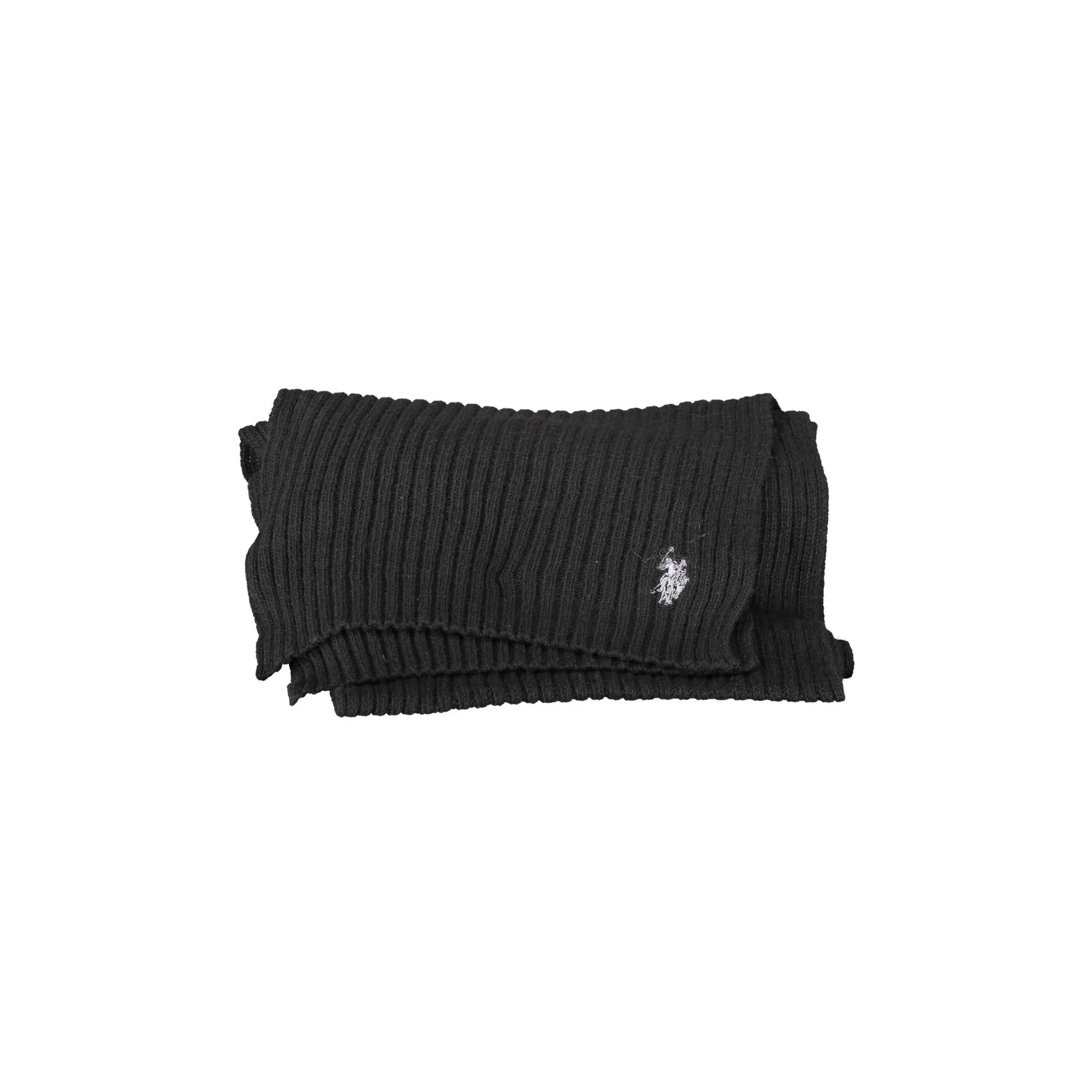 U.S. POLO ASSN. SCIARPA UOMO NERO