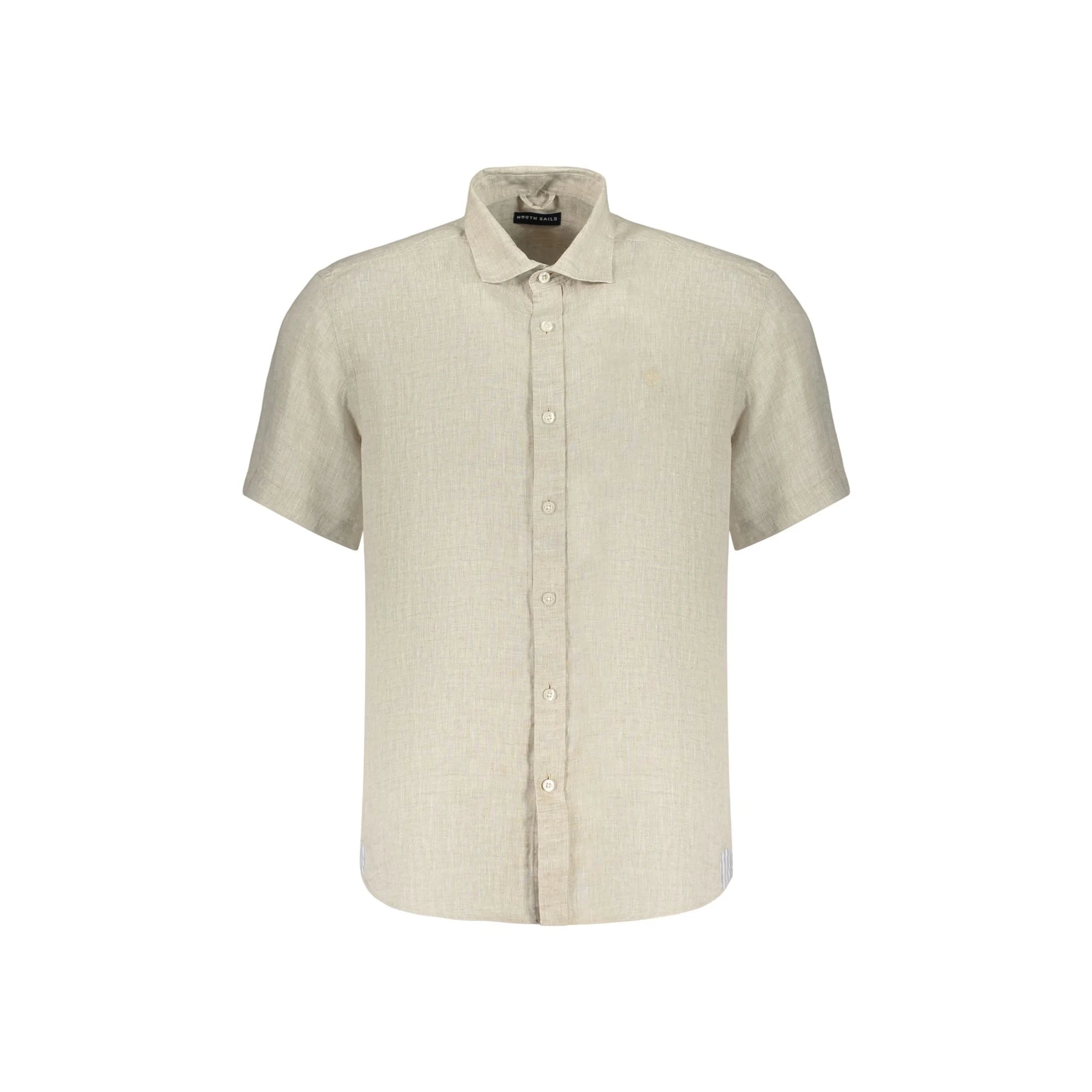 NORTH SAILS CAMICIA MANICHE CORTE UOMO BEIGE