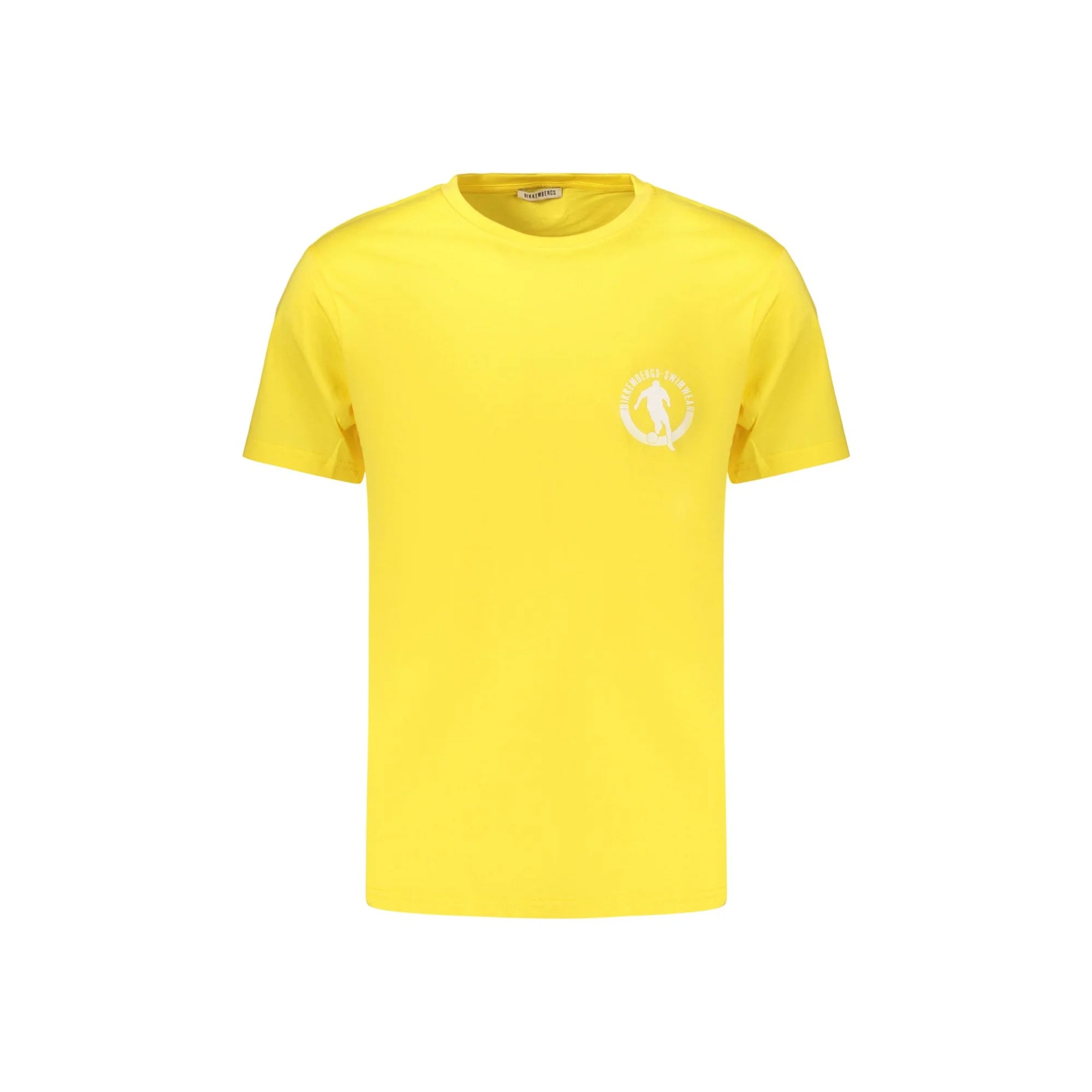 BIKKEMBERGS T-SHIRT MANICHE CORTE UOMO GIALLO