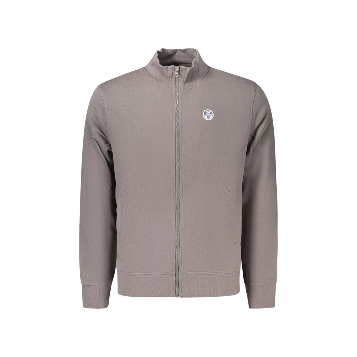 NORTH SAILS FELPA CON ZIP UOMO GRIGIO