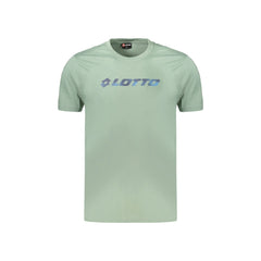 Lotto T-Shirt Maniche Corte Uomo Verde Stampa