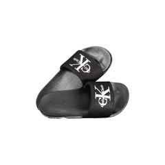 Calvin Klein Slippers Heren Zwart Logo Borduursel
