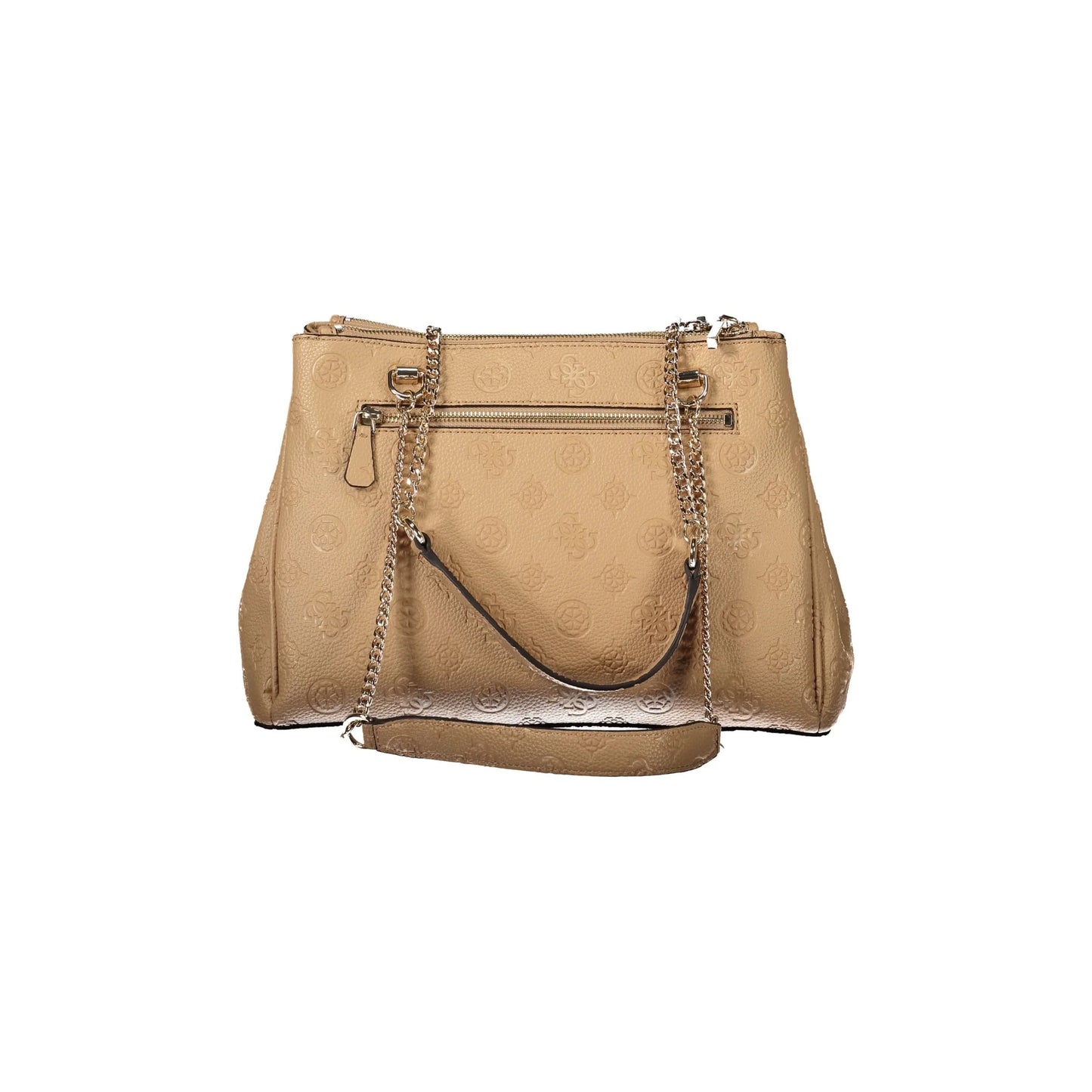 Guess Jeans Borsa a Spalla Donna beige Logo Borse - vista 3