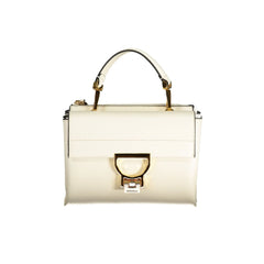 Coccinelle Borsa a Tracolla Pelle Donna Bianca Logo