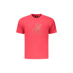 U.S. Grand T-Shirt Maniche Corte Uomo Rossa Stampa
