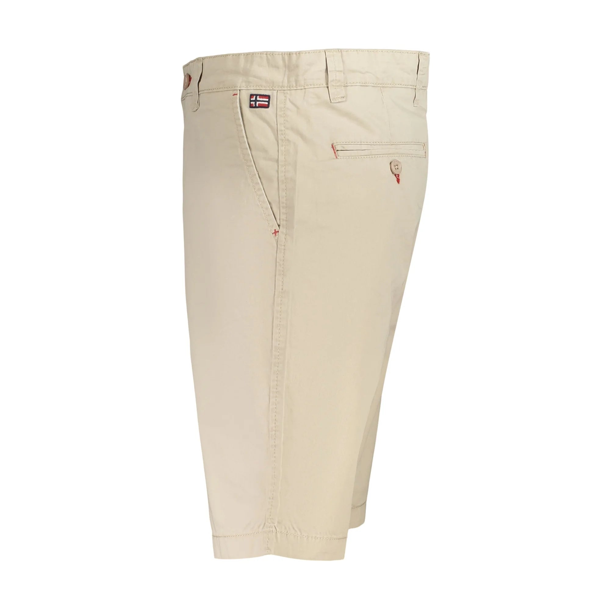 NORWAY 1963 PANTALONE BERMUDA UOMO BEIGE