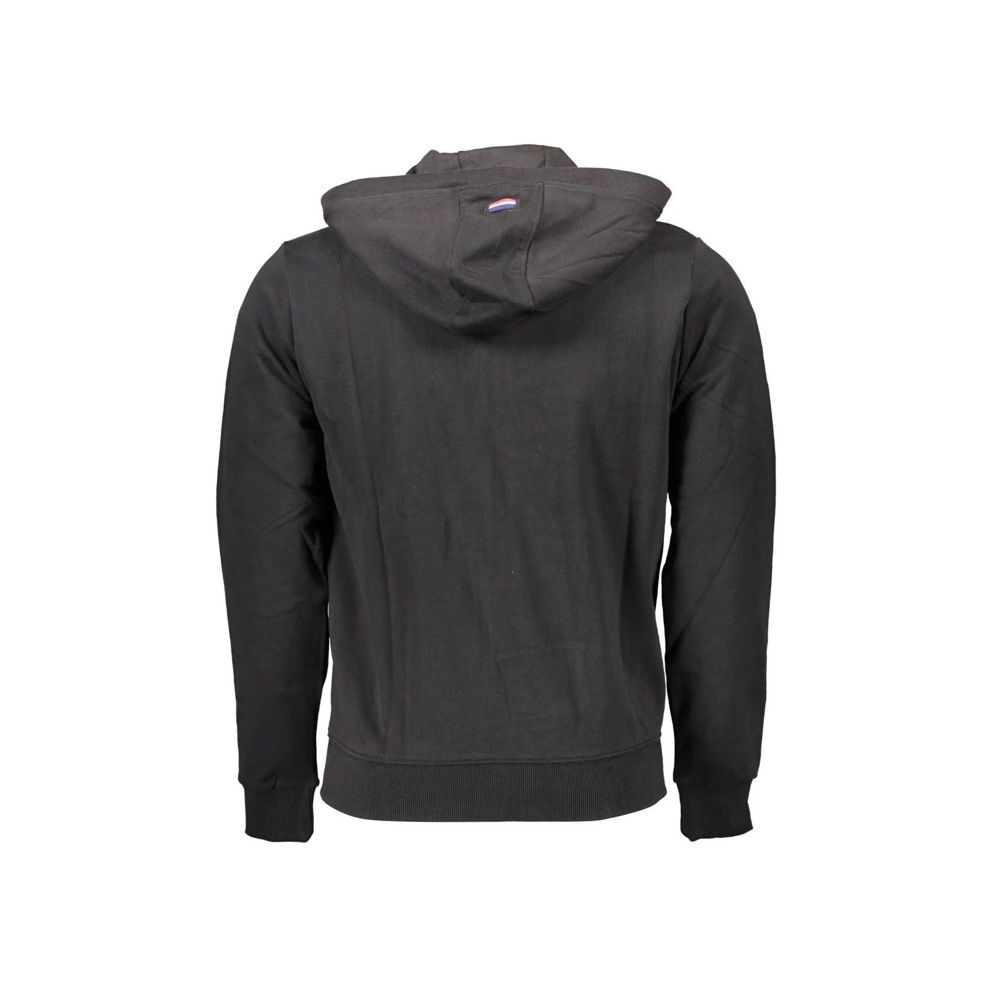 U.S. POLO FELPA CON ZIP UOMO NERO