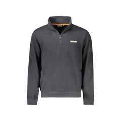 Napapijri Sudadera de Manga Larga Hombre Negra Estampado Logo
