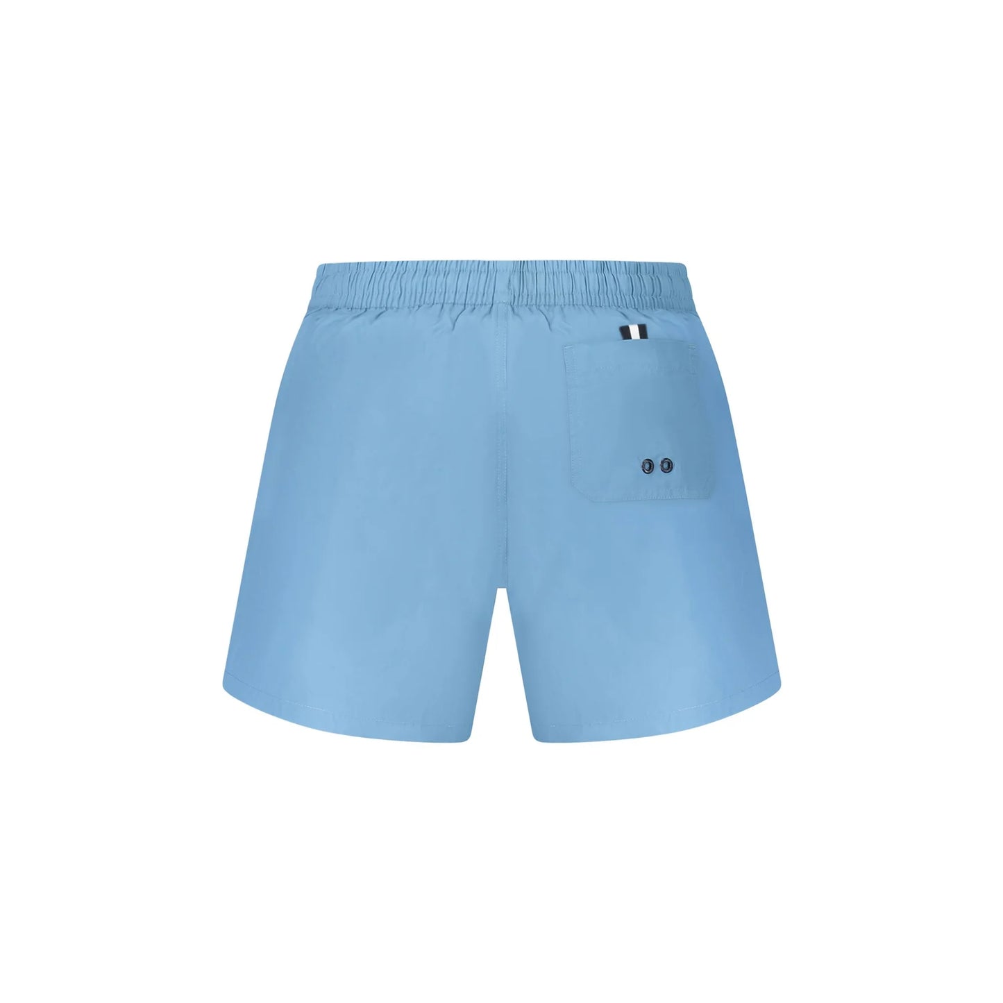 North Sails Costume da Mare Uomo Azzurro Logo - vista 2