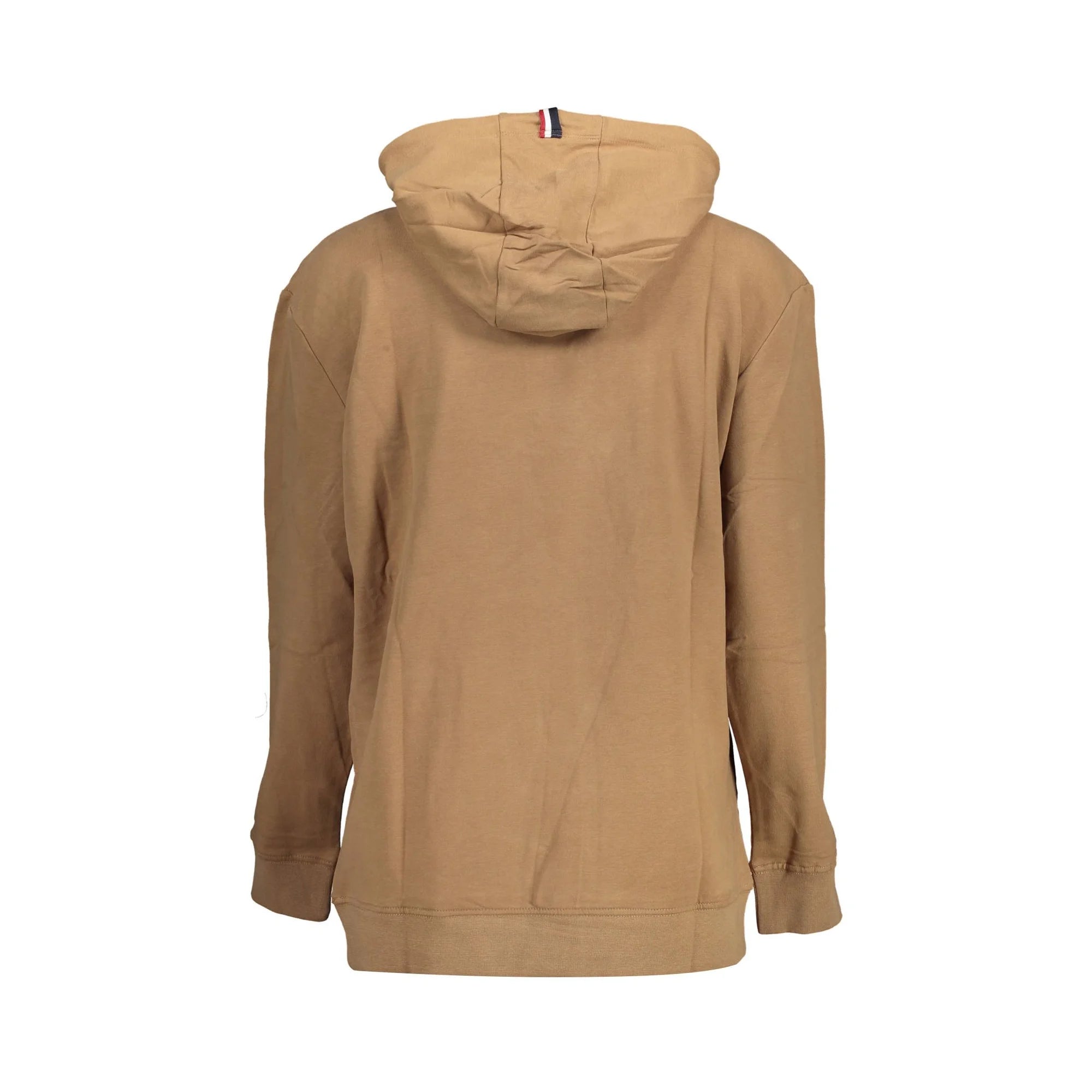 U.S. POLO FELPA SENZA ZIP DONNA MARRONE