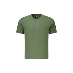 U.S. Grand T-Shirt Maniche Corte Uomo Verde Stampa