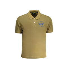 La Martina Polo Maniche Corte Uomo Verde Ricamo