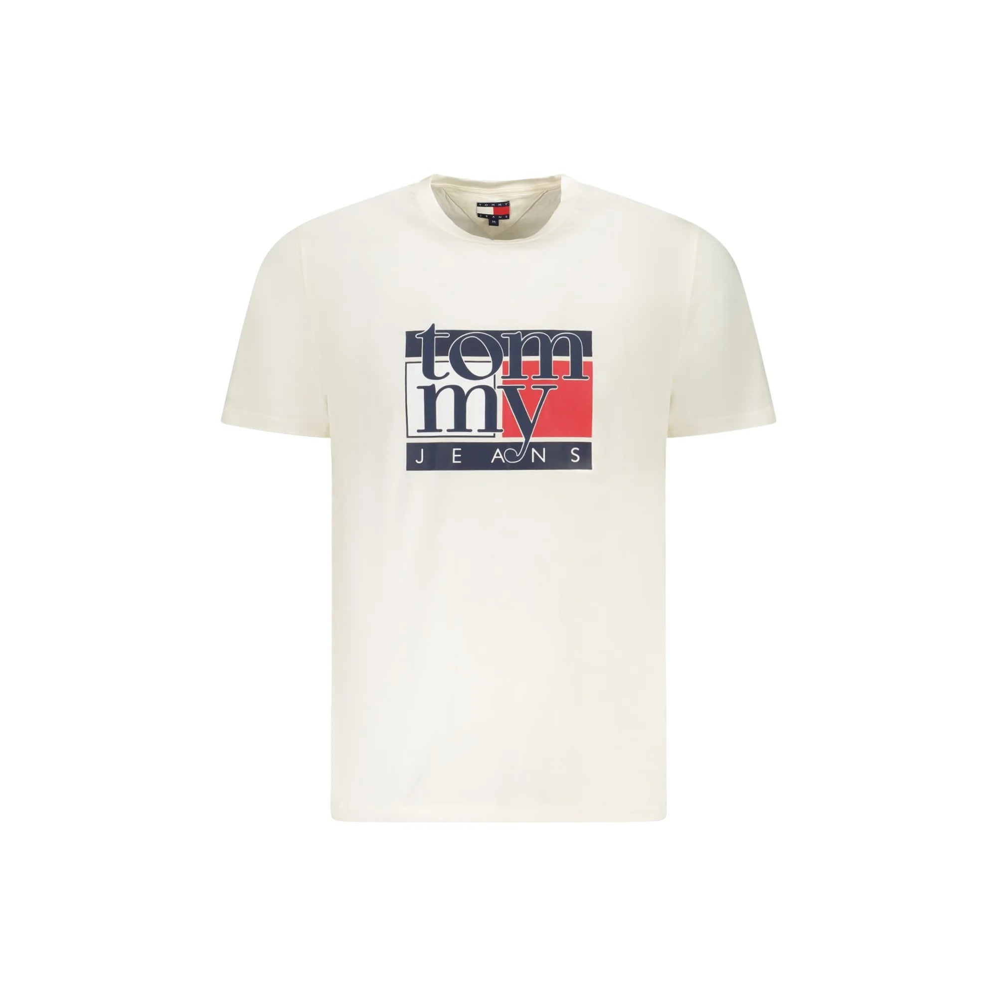 TOMMY HILFIGER T-SHIRT MANICHE CORTE UOMO BIANCO