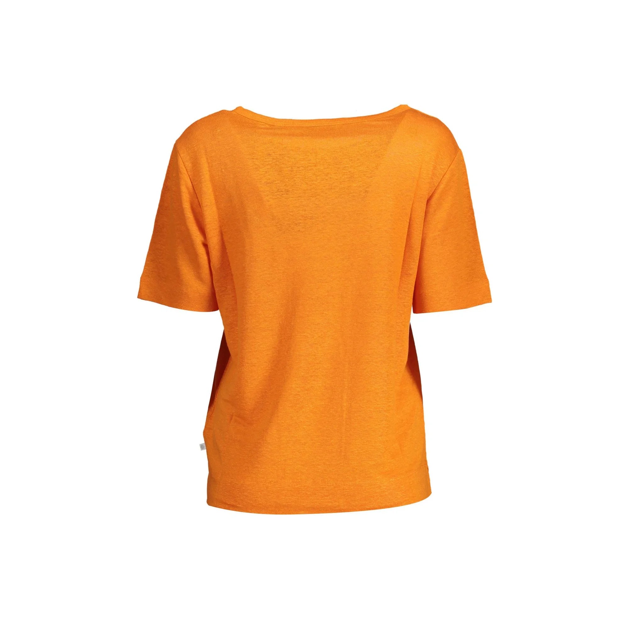 GANT T-SHIRT MANICHE CORTE DONNA ARANCIO