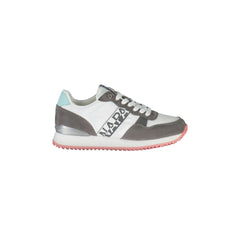 NAPAPIJRI SHOES Tenisice za žene bijele s dvostrukim patentnim zatvaračem