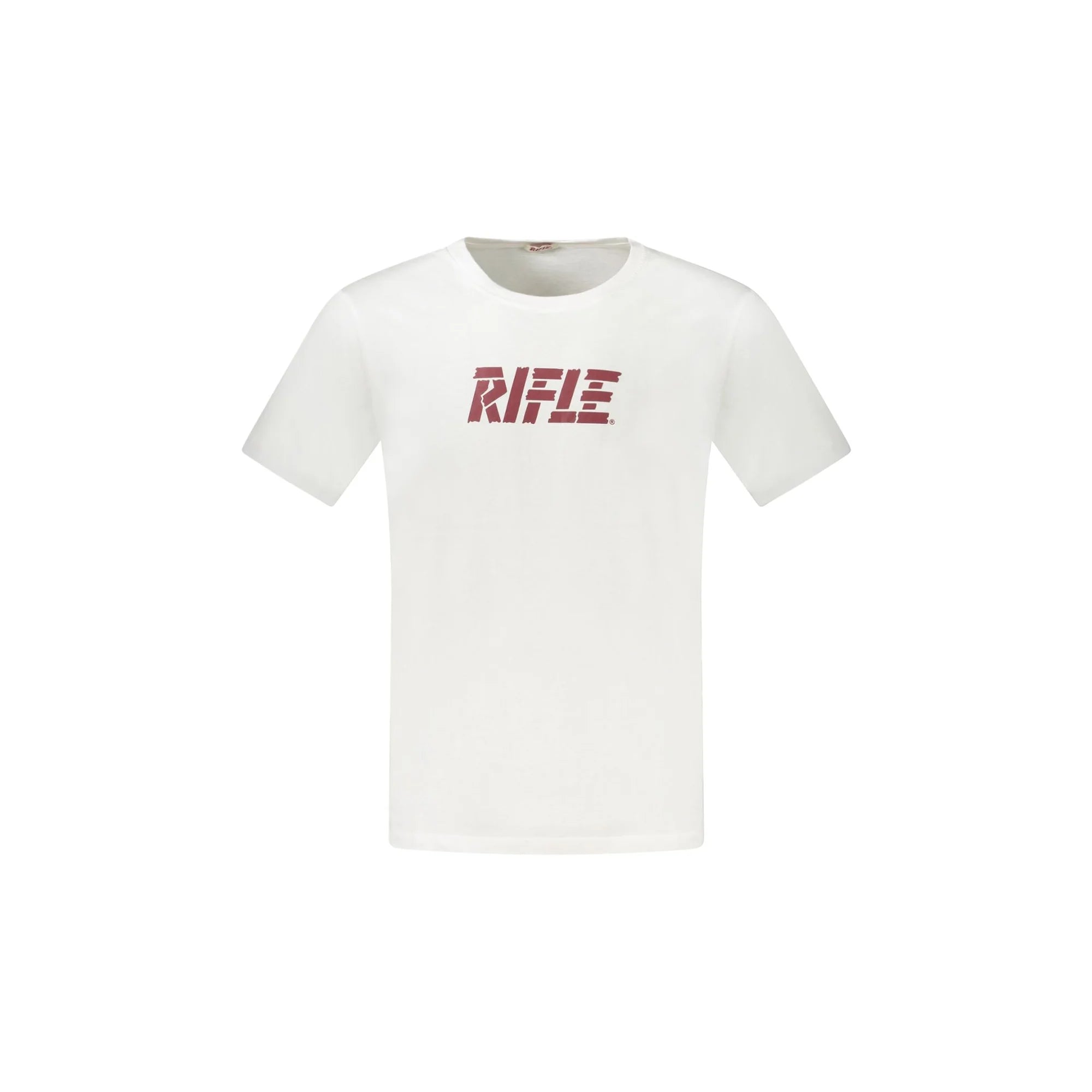 RIFLE T-SHIRT MANICHE CORTE UOMO BIANCO