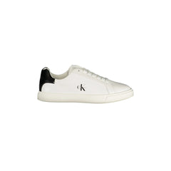 Calvin Klein Sneakers Donna Bianche Stampa Logo