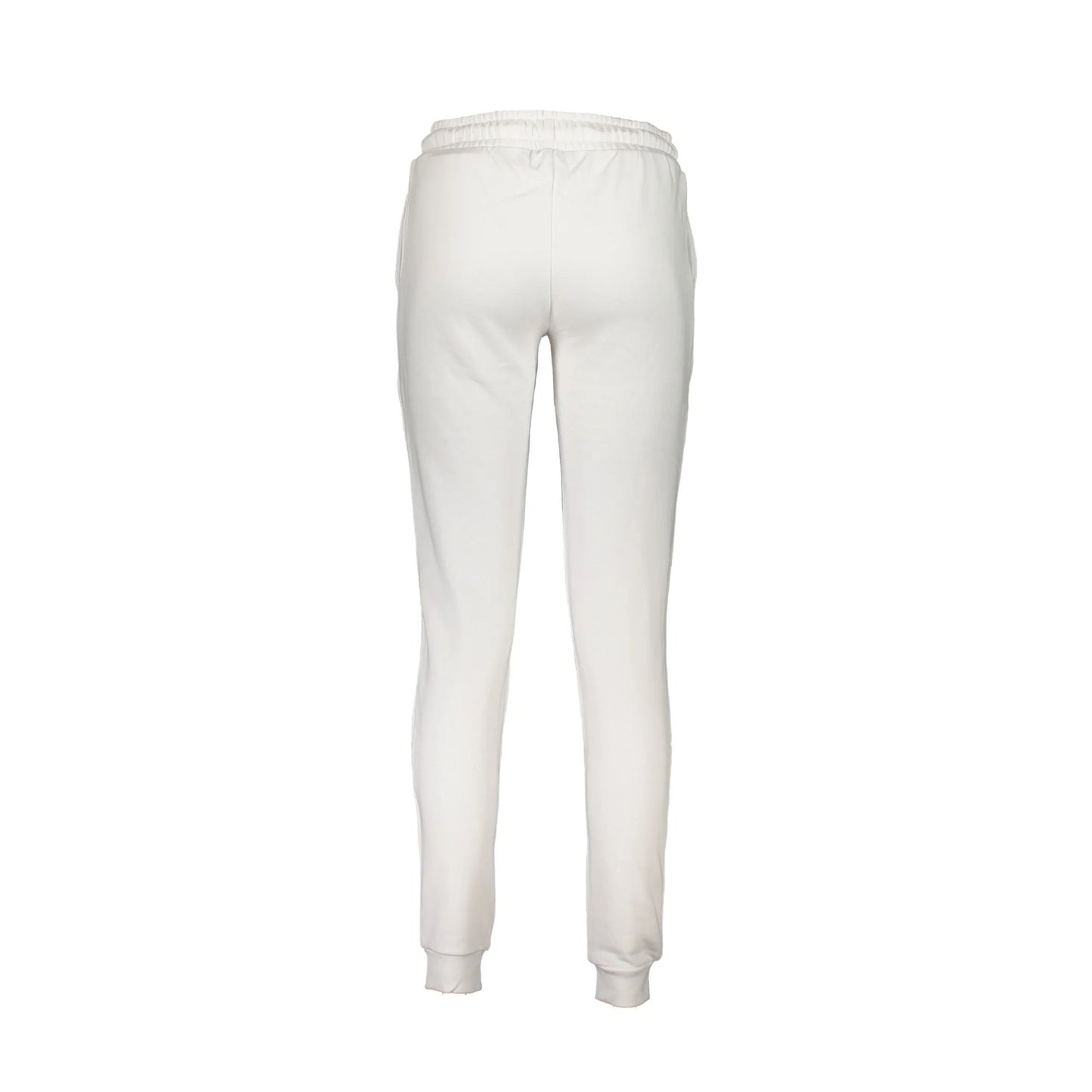 Cavalli Class Pantaloni Donna Bianco Ricamo - vista 2