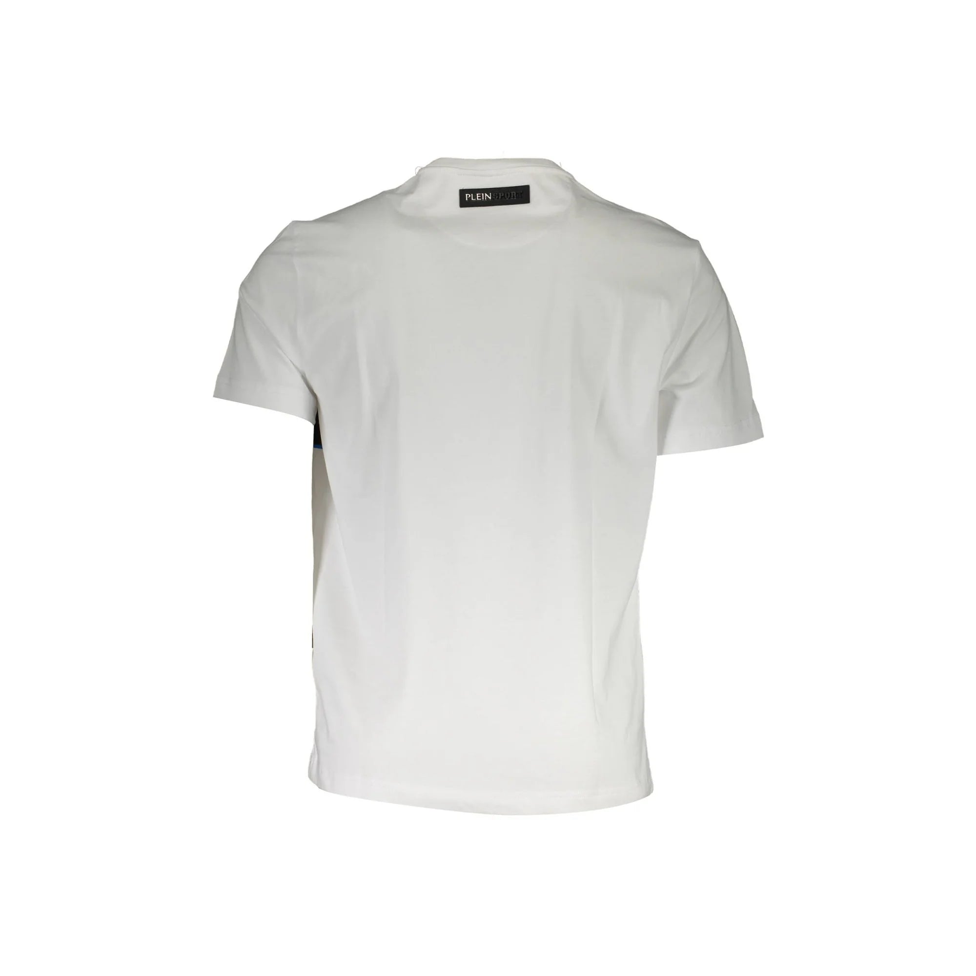 PLEIN SPORT T-SHIRT MANICHE CORTE UOMO BIANCO