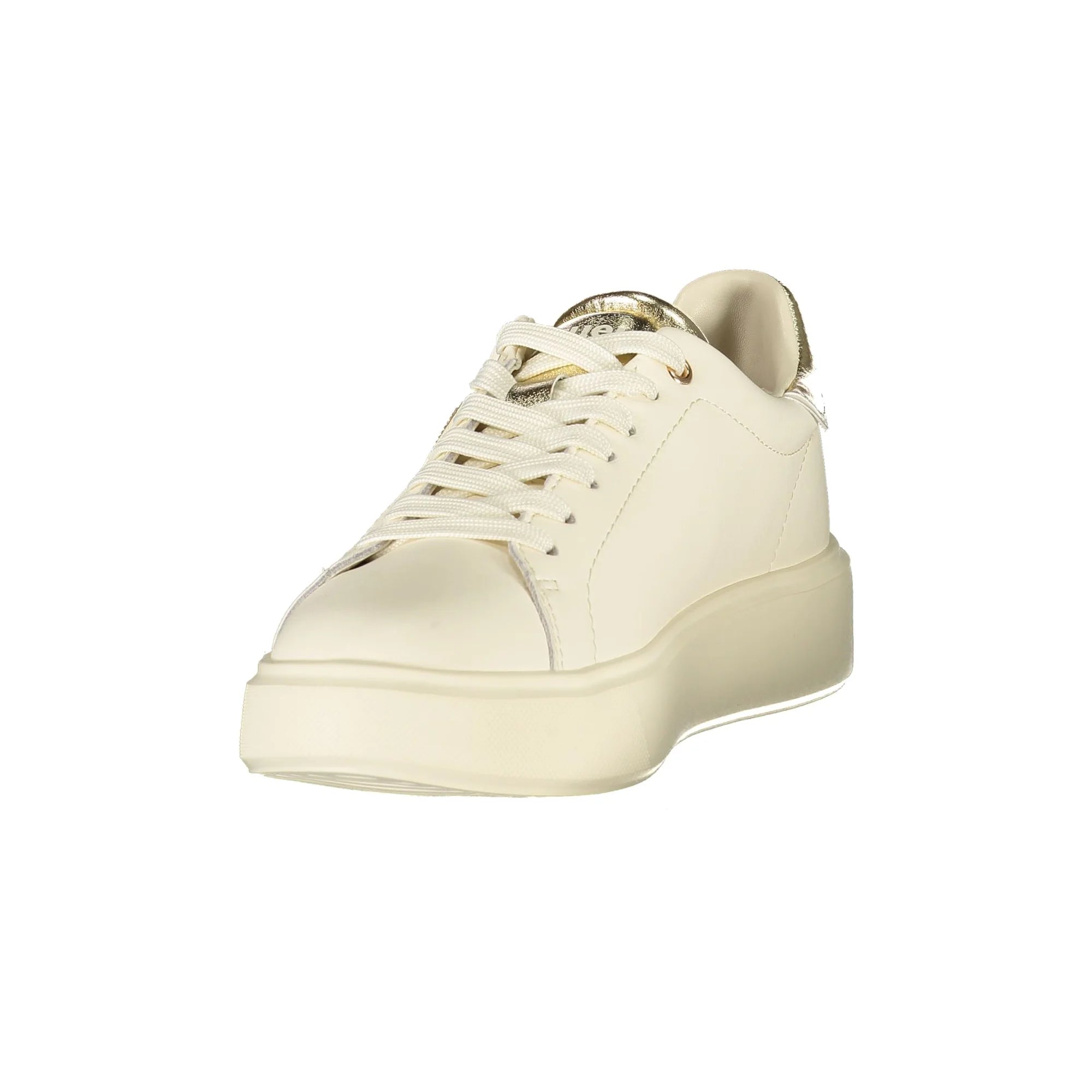 Blauer Sneakers donna beige
