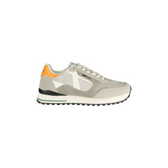 Gas Men's Sneakers Gray Print