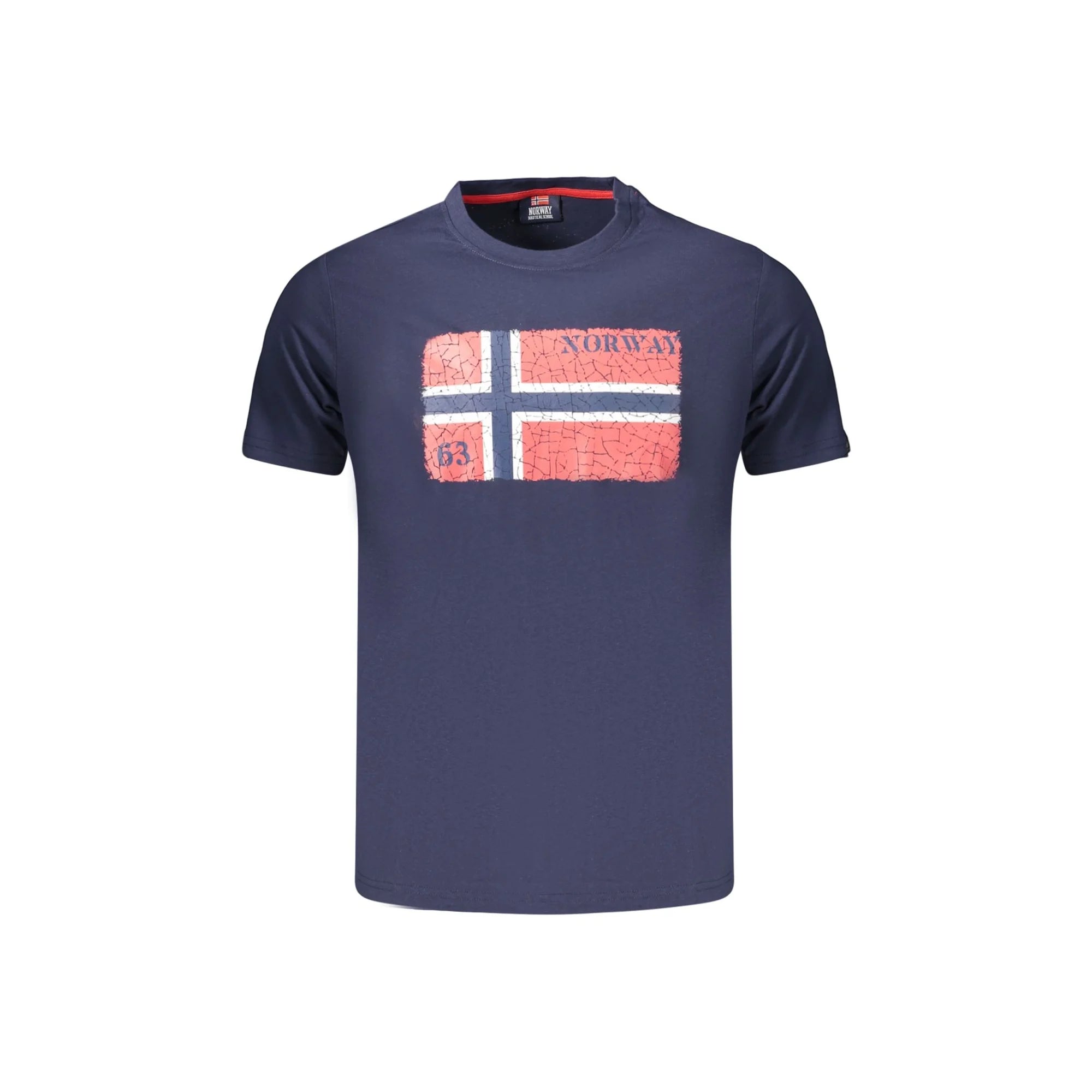 NORWAY 1963 T-SHIRT MANICHE CORTE UOMO BLU