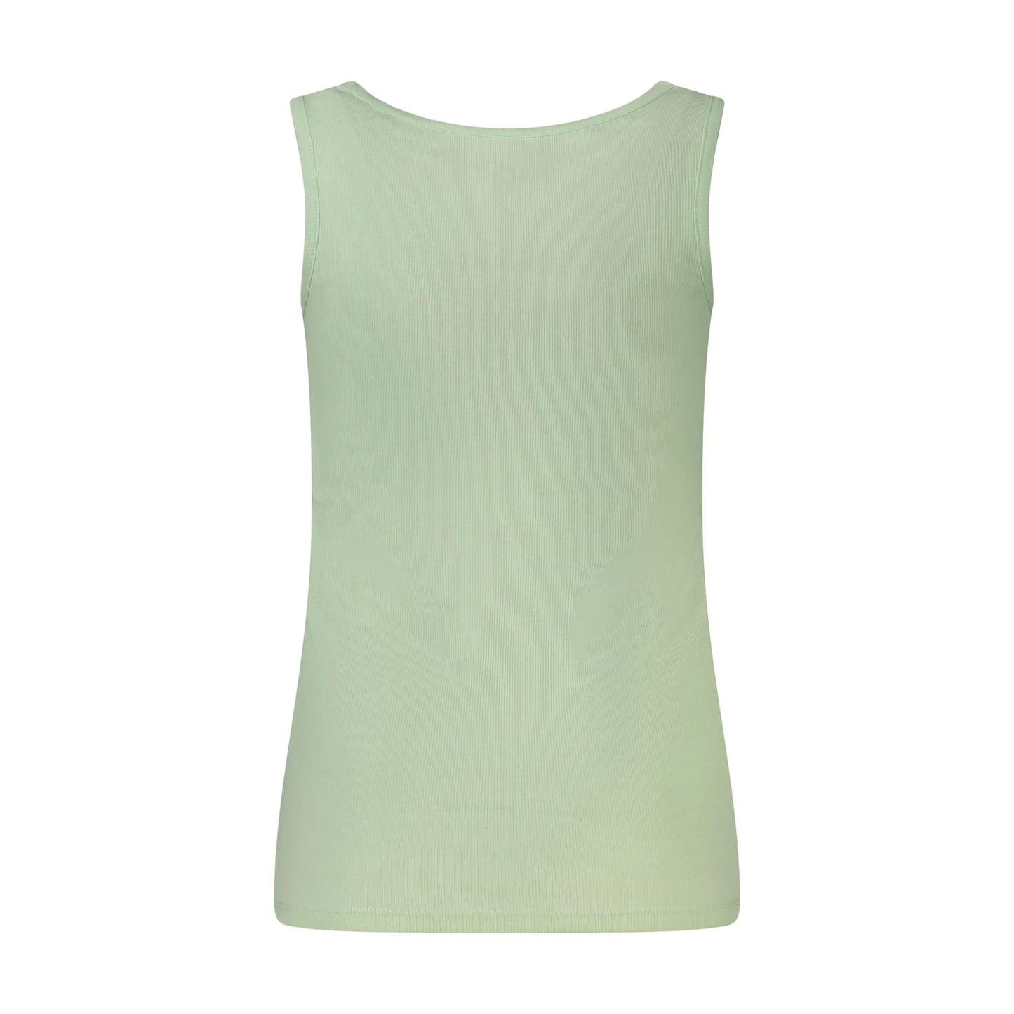Guess Jeans Canotta Donna Verdi Strass Logo Camicie - vista 2