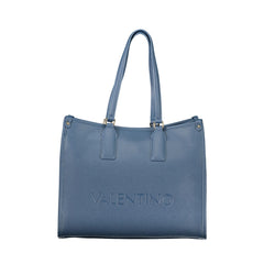Valentino Bags Τσάντα Χιαστί Γυναίκα Μπλε Εκτύπωση Λογότυπο