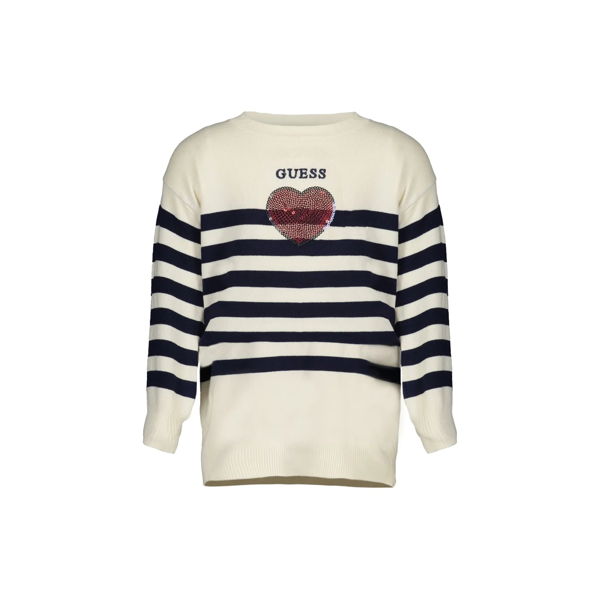 GUESS JEANS MAGLIA BAMBINA BIANCO