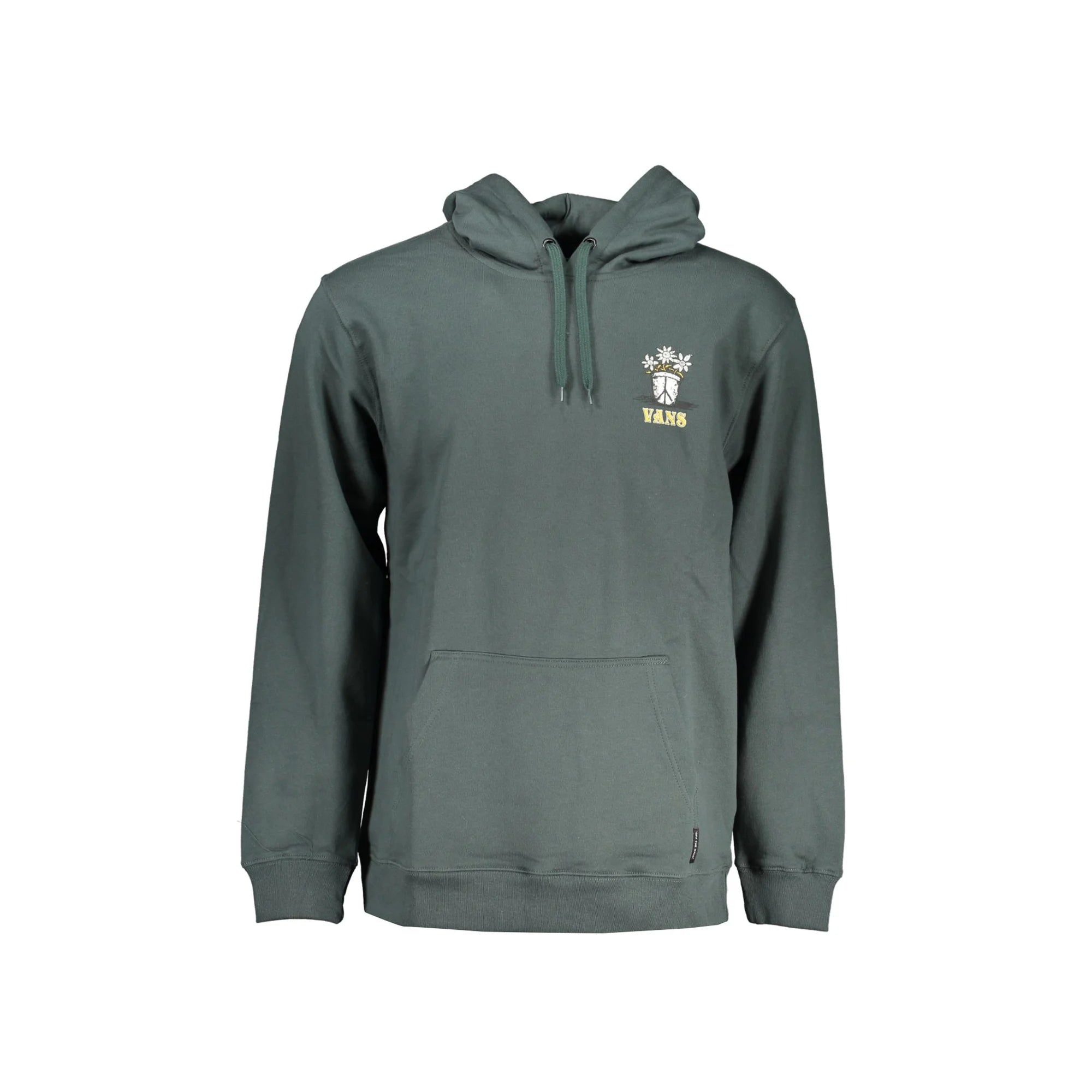 VANS FELPA SENZA ZIP UOMO VERDE
