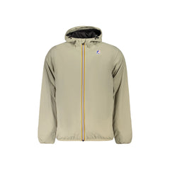 K-Way Giubbotto Maniche Lunghe Uomo Verde Logo
