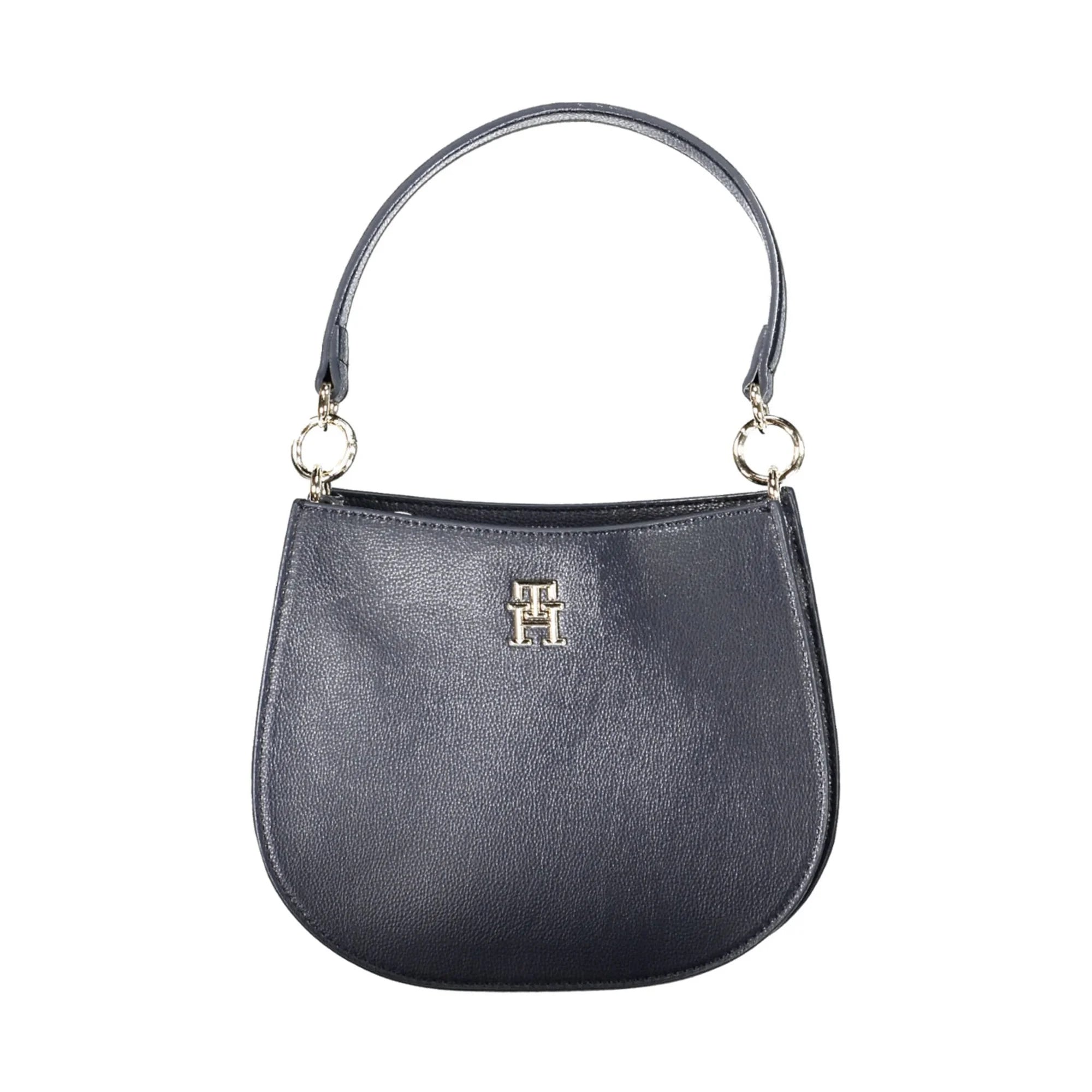 Tommy Hilfiger Borsa a Tracolla Donna Blu Chiusura con Zip Logo Borse - foto prodotto