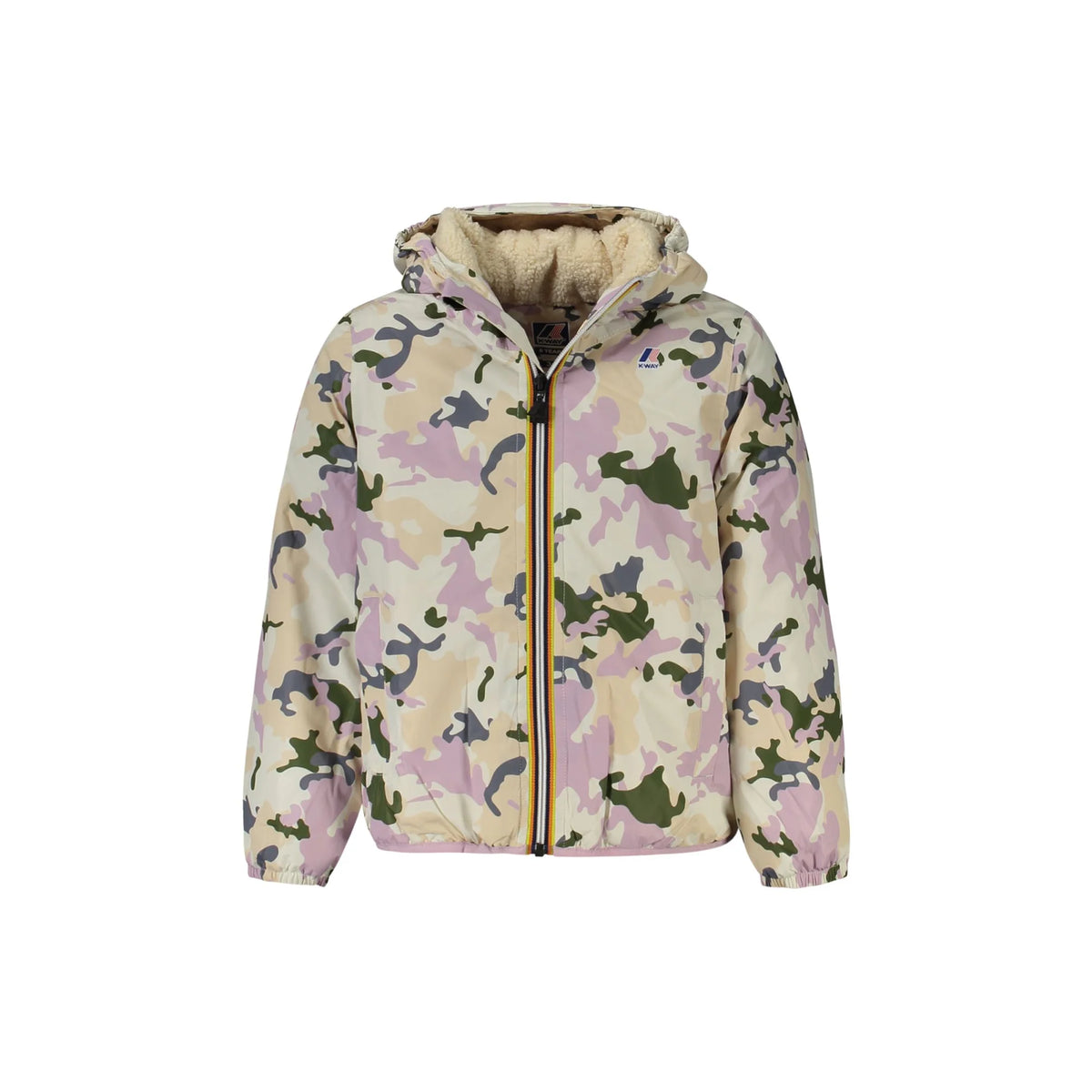 K-WAY GIUBBOTTO BAMBINA BEIGE
