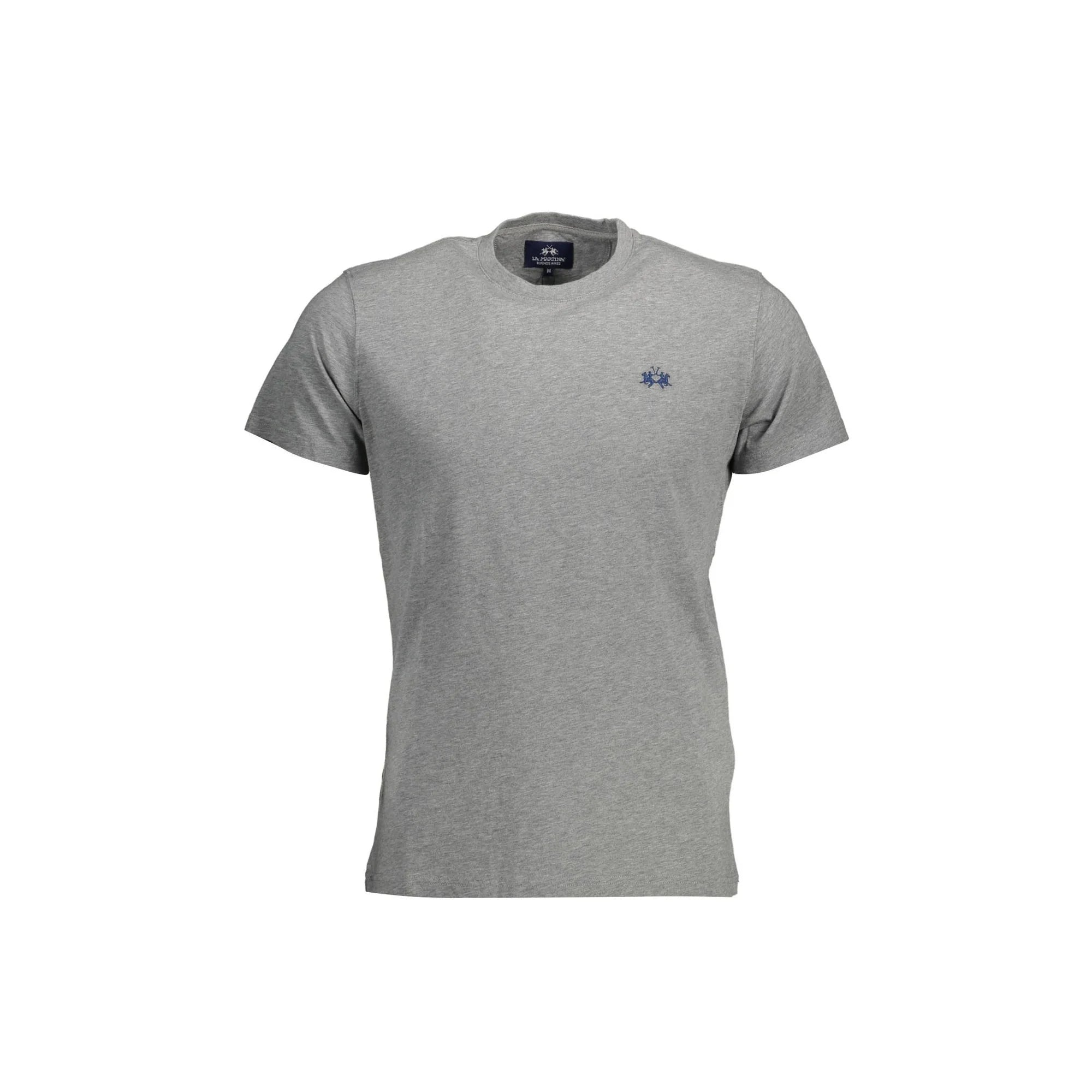 LA MARTINA T-SHIRT MANICHE CORTE UOMO GRIGIO