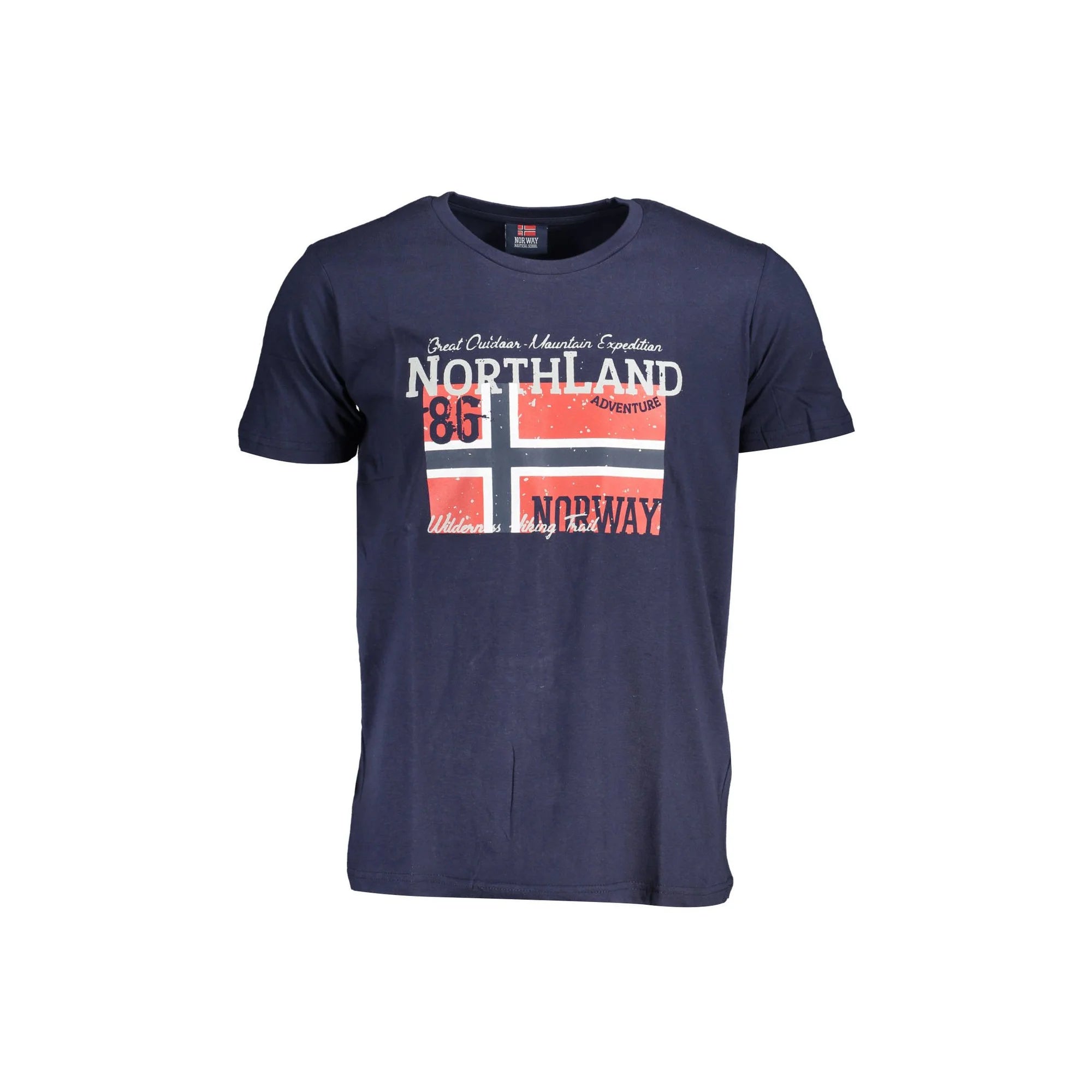 NORWAY 1963 T-SHIRT MANICHE CORTE UOMO BLU