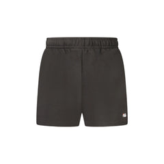 Fila Short Donna Nero Ricamo