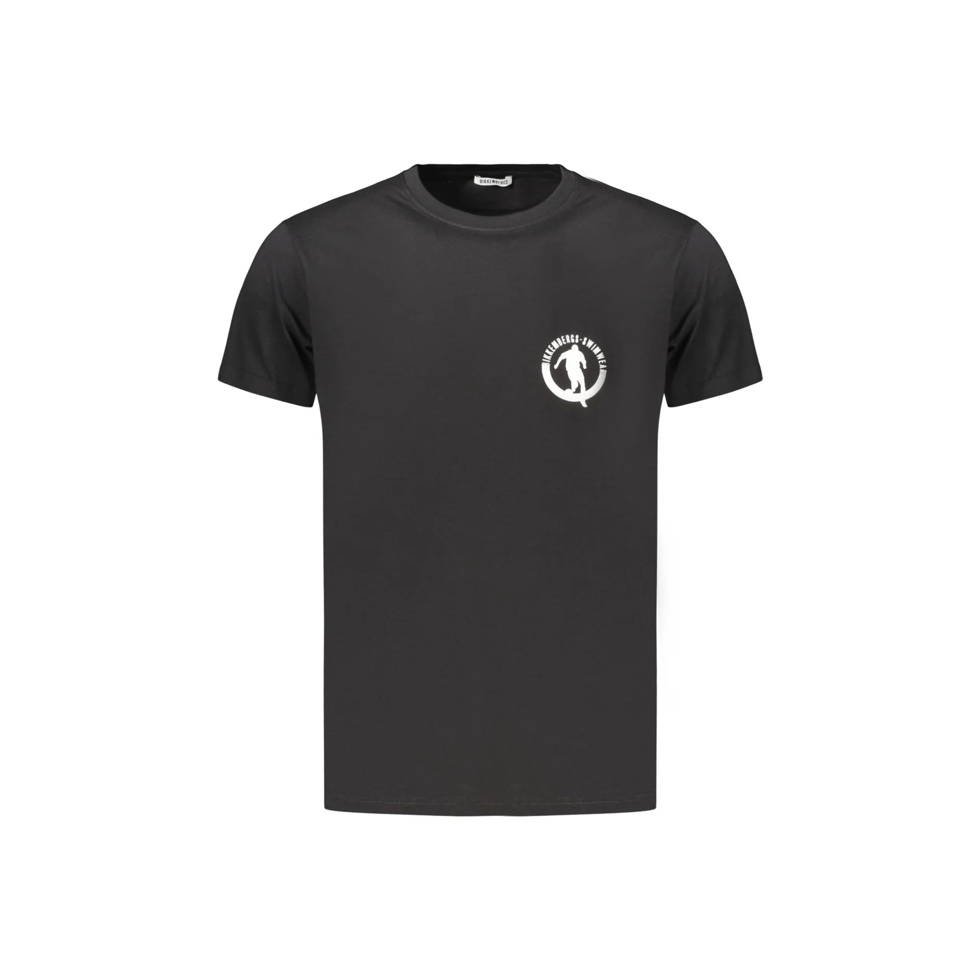 BIKKEMBERGS T-SHIRT MANICHE CORTE UOMO NERO