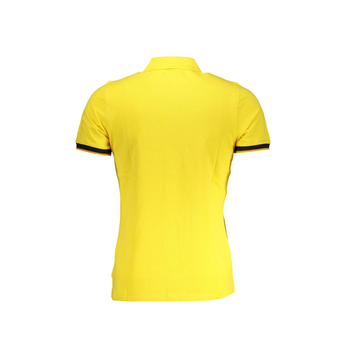 K-WAY POLO MANICHE CORTE UOMO GIALLO
