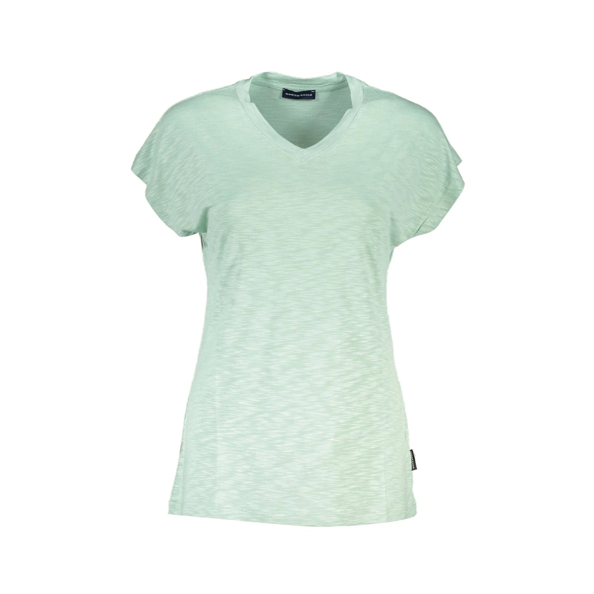 NORTH SAILS T-SHIRT MANICHE CORTE DONNA VERDE