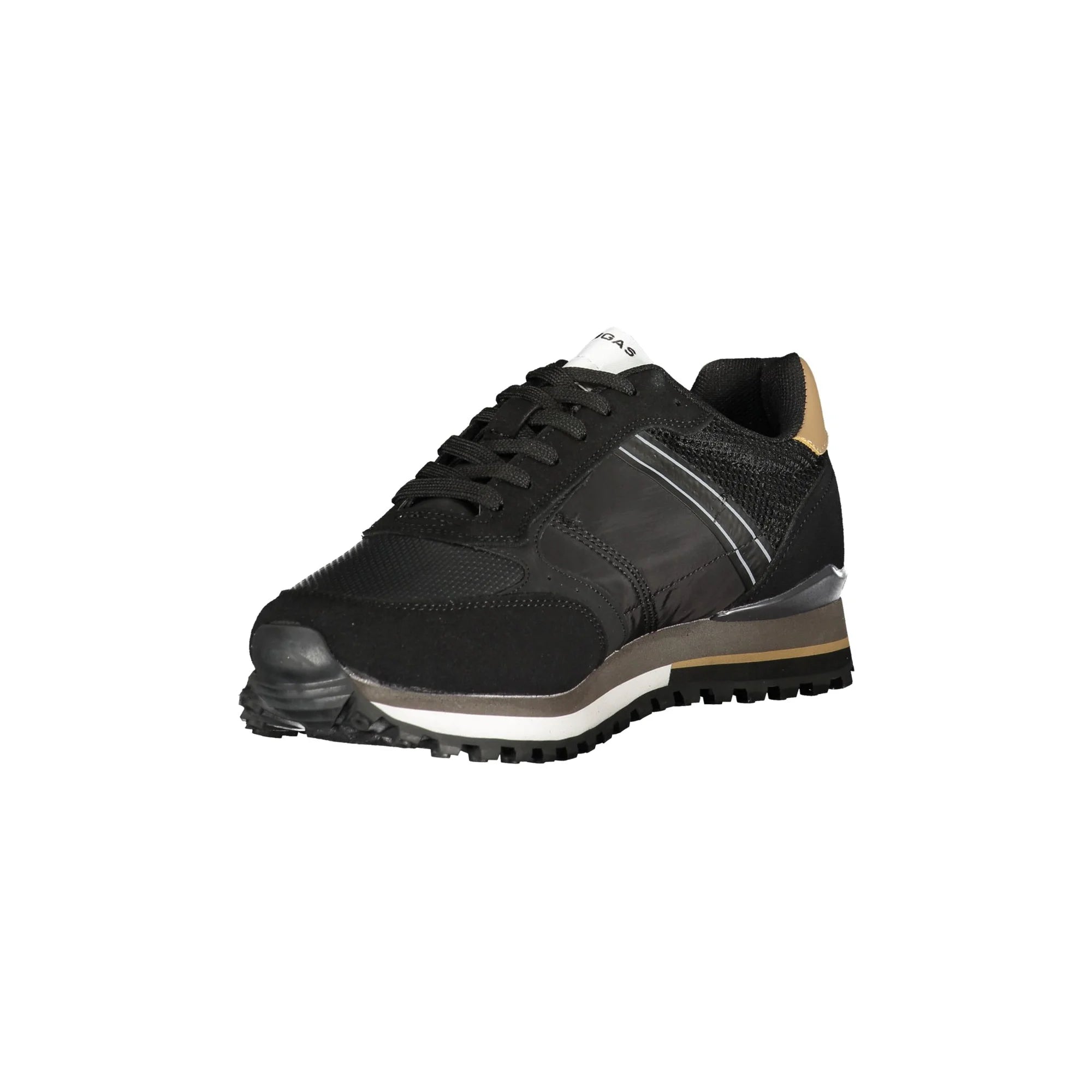 Gas Sneakers Uomo Nere Stampa nero - vista 3